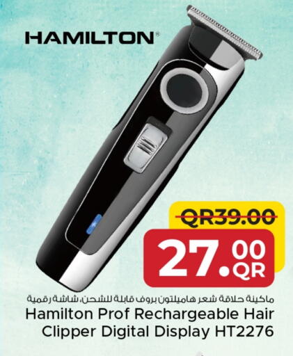 Shaving & Hair Removal in Family Food Centre, Qatar Offers - Qatar HAMILTON Hair Remover available at Family Food Centre in Qatar - Al-Shahaniya