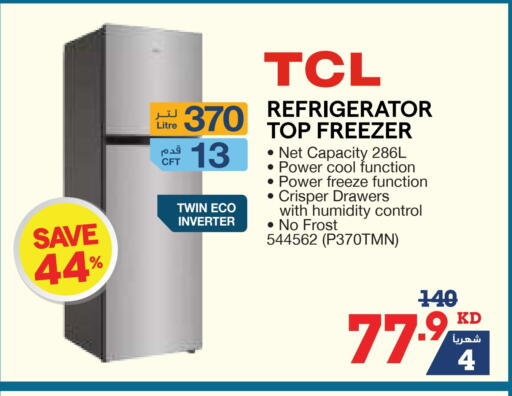 TCL Refrigerator available at X-Cite in Kuwait - Ahmadi Governorate