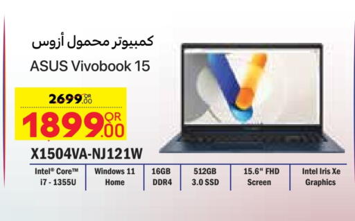 Computer & Laptop in Carrefour, Qatar Offers - Qatar ASUS Laptop available at Carrefour in Qatar - Al Wakra