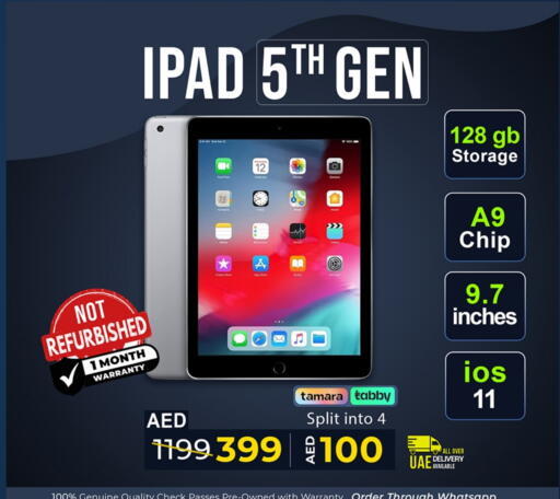 APPLE iPad available at TechDelas Electronics Trading in UAE - Umm al Quwain