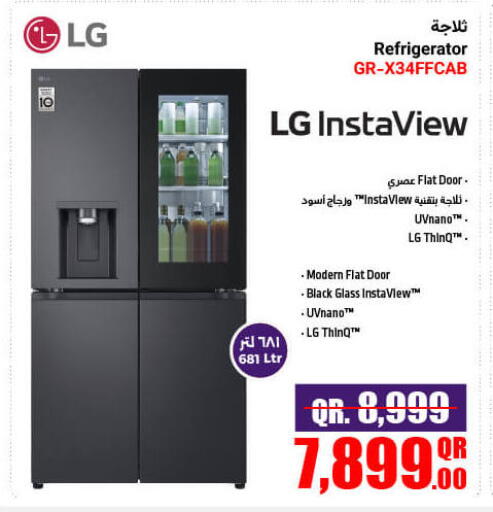 LG Refrigerator available at Jumbo Electronics in Qatar - Doha