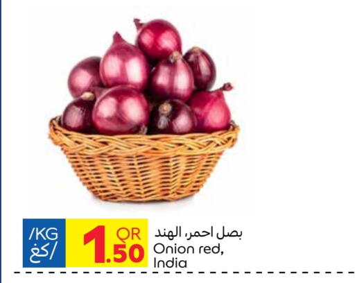 Onion from India available at Carrefour in Qatar - Al Daayen