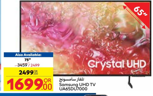 TV in Carrefour, Qatar Offers - Qatar SAMSUNG Smart TV available at Carrefour in Qatar - Al Wakra