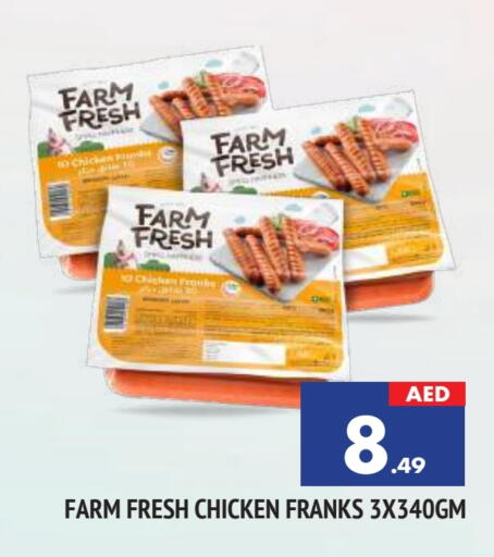 FARM FRESH Chicken Franks available at AL MADINA in UAE - Sharjah / Ajman