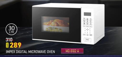 IMPEX Microwave Oven available at Regency Group in Qatar - Al Shamal
