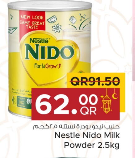 NIDO Milk Powder available at Family Food Centre in Qatar - Al Shamal