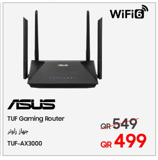 أسوس جهاز توجيه واي فاي available at تكنو بلو in قطر - الريان