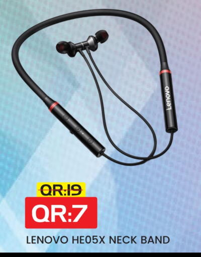 LENOVO Earphone available at Rambo Mart in Qatar - Al Shamal