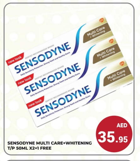Dental Care in Kerala Hypermarket, UAE Offers - United Arab Emirates SENSODYNE Toothpaste available at Kerala Hypermarket in UAE - Ras al Khaimah