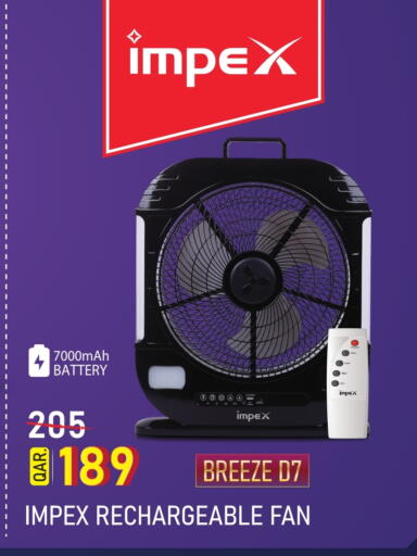 IMPEX Fan available at Regency Group in Qatar - Al Wakra