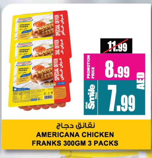AMERICANA Chicken Franks available at Ansar Gallery in UAE - Dubai