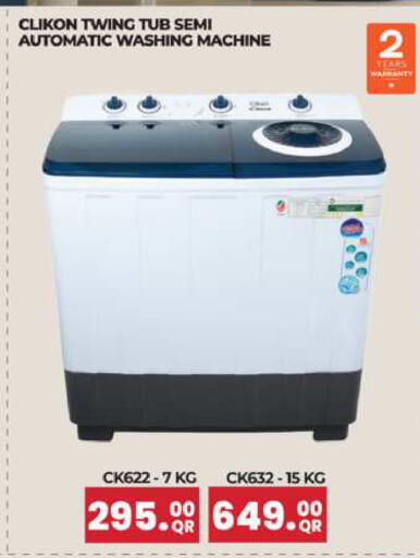 CLIKON Washing Machine available at Ansar Gallery in Qatar - Doha