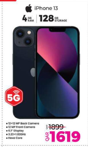 APPLE iPhone 13 available at Ansar Gallery in Qatar - Al Wakra