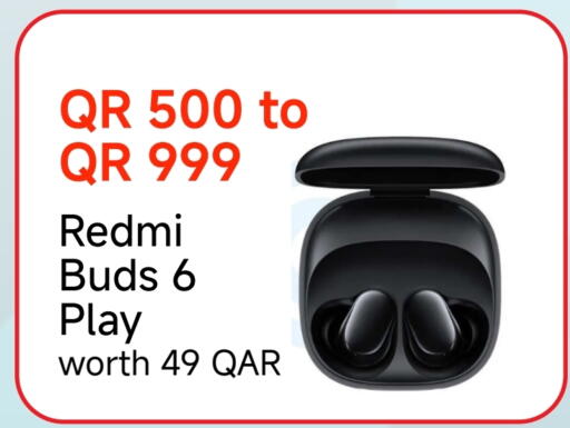 REDMI Earphone available at Intertec Group WLL in Qatar - Al Wakra