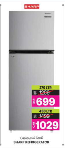 SHARP Refrigerator available at Ansar Gallery in Qatar - Doha