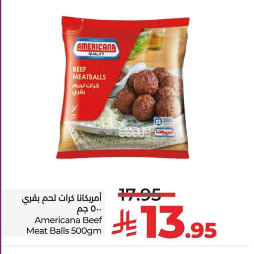 اللحوم المجمدة in لولو هايبرماركت, المملكة العربية السعودية Offers - المملكة العربية السعودية أمريكانا حم بقرى available at لولو هايبرماركت in مملكة العربية السعودية, السعودية, سعودية - حفر الباطن