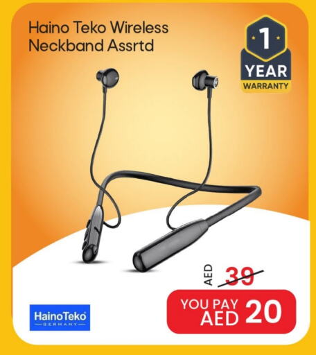 Earphone available at Mark & Save in UAE - Dubai