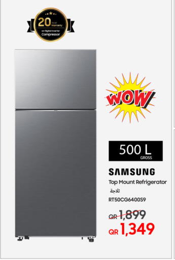 SAMSUNG Refrigerator available at  Electronyat.qa in Qatar - Al Wakra