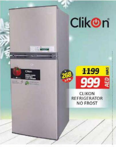 CLIKON Refrigerator available at Al Madina  in UAE - Al Ain