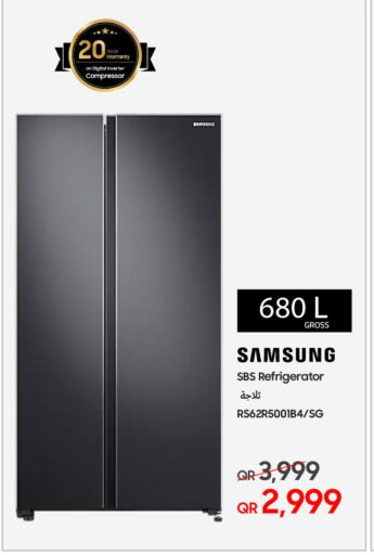 SAMSUNG Refrigerator available at  Electronyat.qa in Qatar - Al Wakra