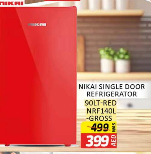 NIKAI Refrigerator available at Al Madina  in UAE - Umm al Quwain