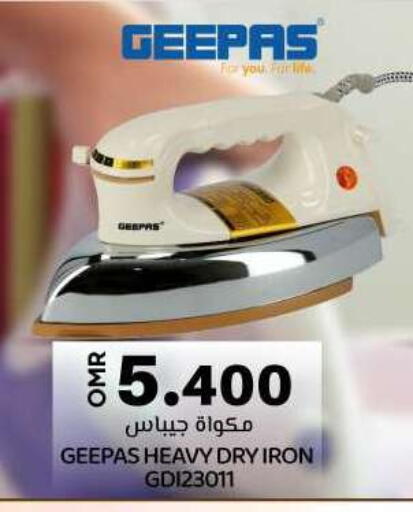 Small Appliances in KM Trading , Oman Offers - Oman GEEPAS Ironbox available at KM Trading in Oman - Salalah
