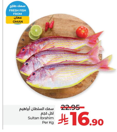 Fresh Fish in LULU Hypermarket, Saudi Arabia Offers - Saudi Arabia available at LULU Hypermarket in KSA, Saudi Arabia, Saudi - Al Hasa