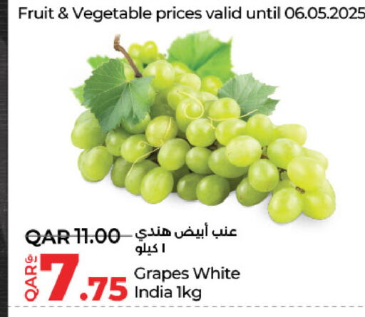 Grapes from India available at LuLu Hypermarket in Qatar - Al Rayyan