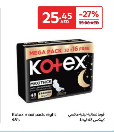 Feminine Hygiene in Carrefour UAE, UAE Offers - United Arab Emirates KOTEX available at Carrefour UAE in UAE - Fujairah