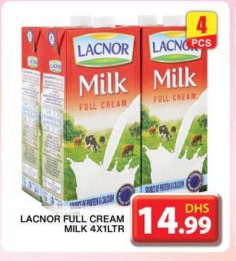 LACNOR Full Cream Milk available at Grand Hyper Market in UAE - Dubai