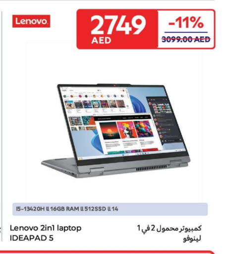 LENOVO Laptop available at Carrefour UAE in UAE - Dubai