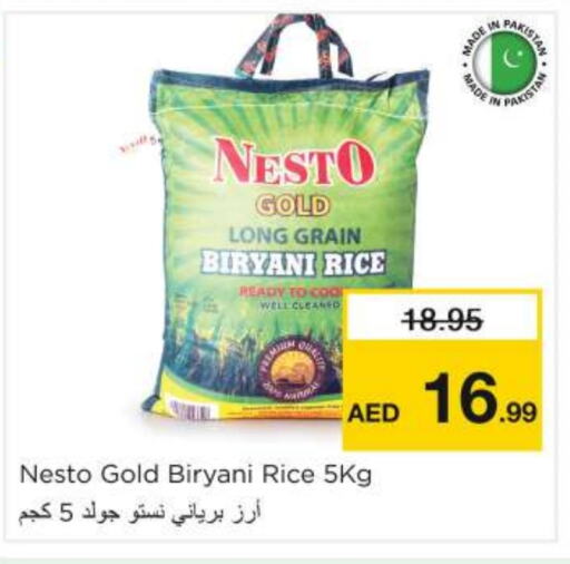Basmati / Biryani Rice available at Nesto Hypermarket in UAE - Abu Dhabi