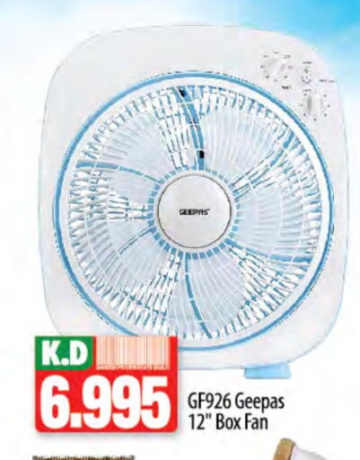 Small Appliances in Mango Hypermarket , Kuwait Offers - Kuwait GEEPAS Fan available at Mango Hypermarket in Kuwait - Ahmadi Governorate