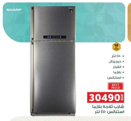 Large Appliances in Panda , Egypt Offers - Egypt SHARP Refrigerator available at Panda in Egypt - Cairo
