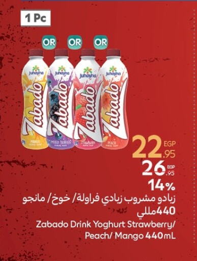 Yoghurt available at Carrefour  in Egypt - Cairo