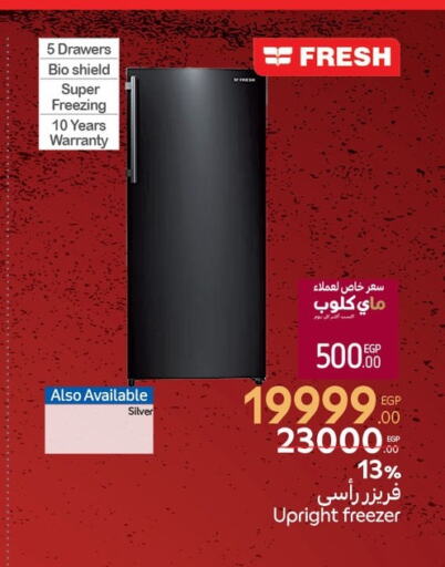 FRESH Freezer available at Carrefour  in Egypt - Cairo