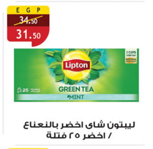 Lipton Green Tea Bag available at Al Rayah Market   in Egypt - Cairo