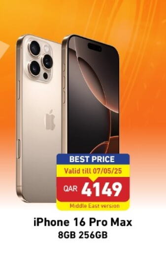 APPLE iPhone 16 available at Digital Zone Trading in Qatar - Al Wakra
