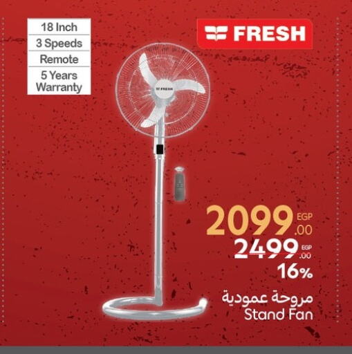 FRESH Fan available at Carrefour  in Egypt - Cairo