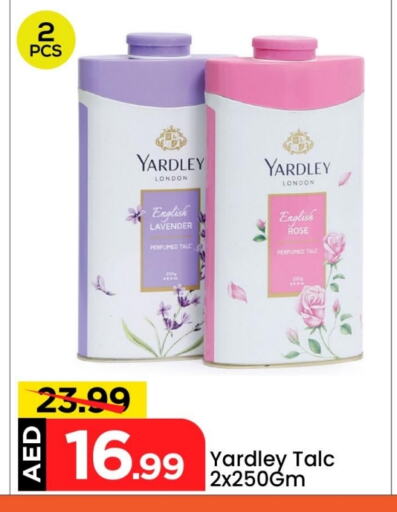 Skin & Face Care in Mark & Save, UAE Offers - United Arab Emirates YARDLEY Talcum Powder available at Mark & Save in UAE - Abu Dhabi