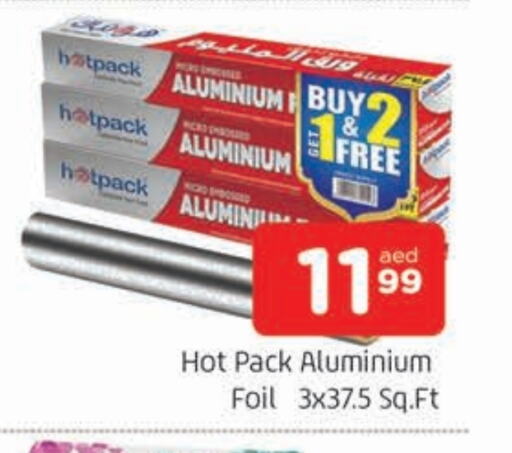 Foils & Cling in AL MADINA, UAE Offers - United Arab Emirates HOTPACK Aluminum Foil available at AL MADINA in UAE - Sharjah / Ajman
