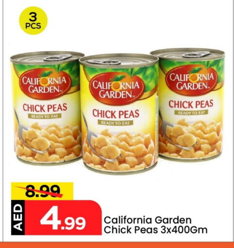 Canned & Packeted in Mark & Save, UAE Offers - United Arab Emirates CALIFORNIA GARDEN Chick Peas available at Mark & Save in UAE - Abu Dhabi