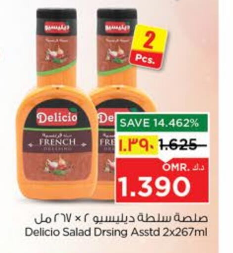 Sauces & Spreads in Nesto Hyper Market , Oman Offers - Oman DELICIO available at Nesto Hyper Market in Oman - Salalah