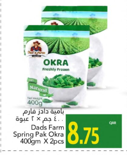 فواكه وخضار مجمدة in جلف فود سنتر, قطر Offers - قطر Okra available at جلف فود سنتر in قطر - الخور