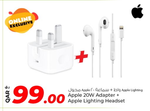 APPLE Earphone available at Rawabi Hypermarket in Qatar - Al Wakra