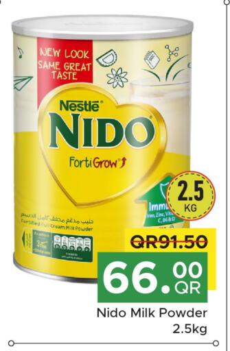 حليب مجفف و حليب مكثف in مركز التموين العائلي, قطر Offers - قطر نيدو حليب مجفف available at مركز التموين العائلي in قطر - الخور