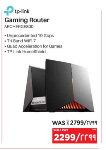 TP LINK Wifi Router available at Emax  in Qatar - Al Shamal