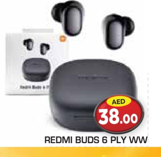 REDMI Earphone available at Baniyas Spike  in UAE - Al Ain