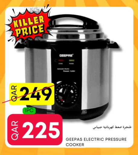 GEEPAS Pressure Cooker available at Food World Hypermarket in Qatar - Umm Salal