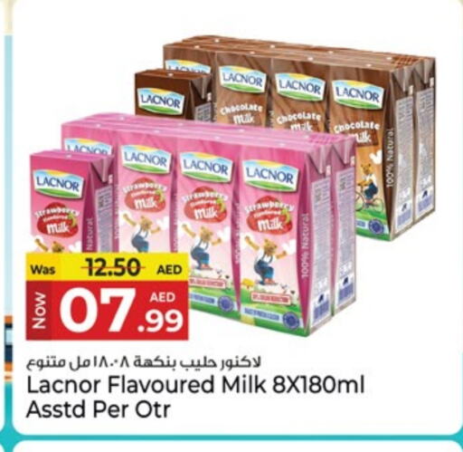 LACNOR Flavoured Milk available at Kenz Hypermarket in UAE - Sharjah / Ajman